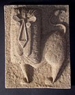 1972 Cast Lion Plaque