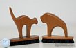 German Figural Sculptural Shoe brushes
