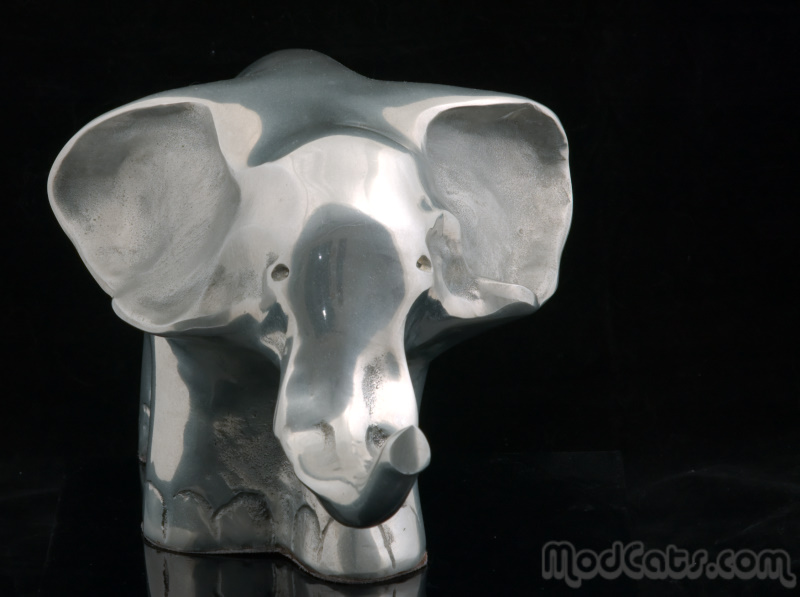Large Aluminum Elephant Sculpture