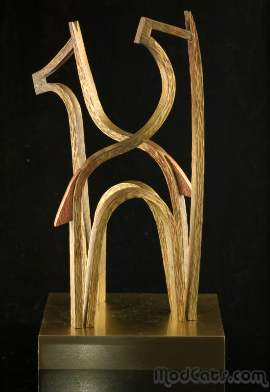 F. Defenfe Brass Horse Sculpture