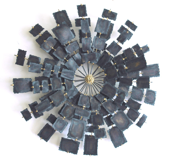 Welded metal Art - sunburst