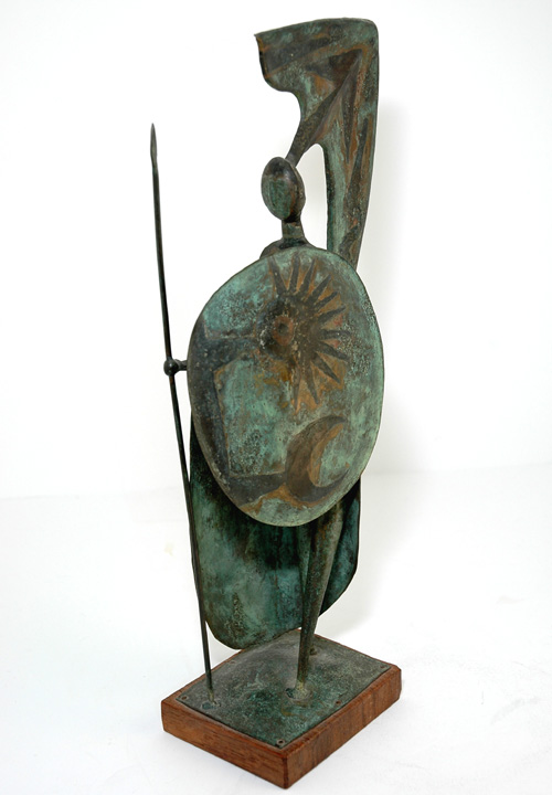 Italian Warrior Sculpture - Gubellini