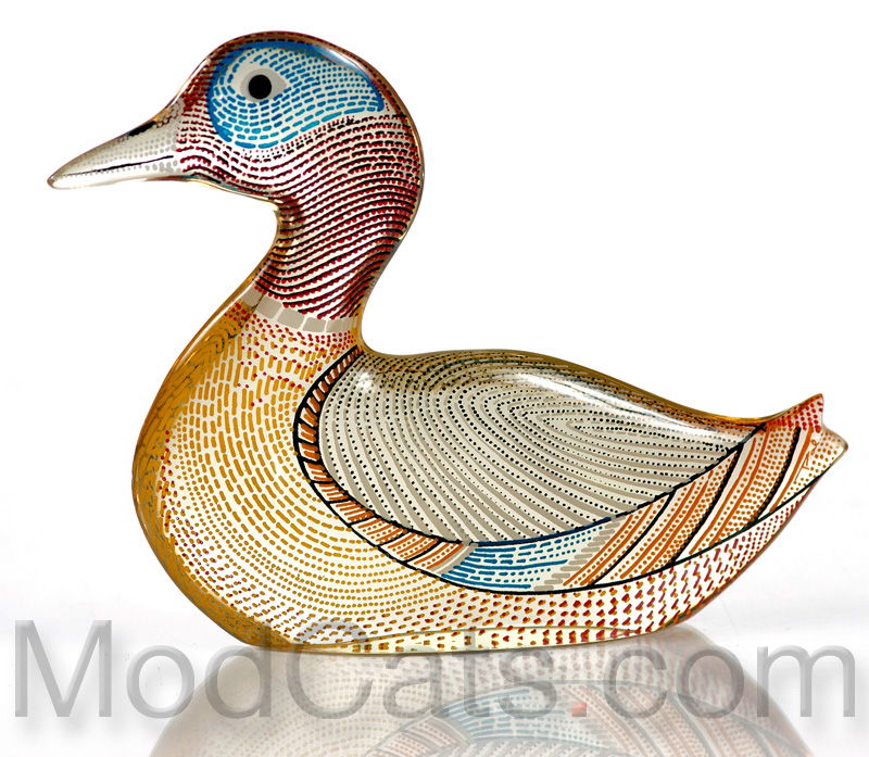 Palatnik Lucite/Acrylic PAL Duck - Brazil