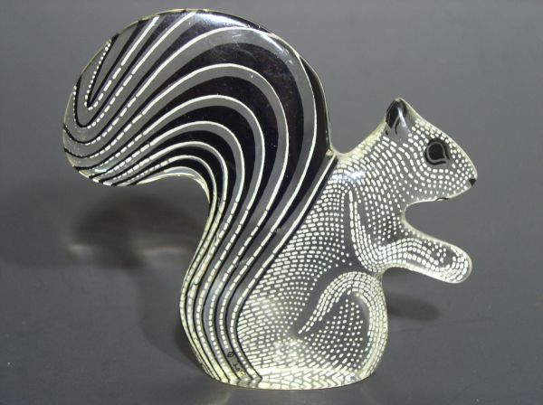 Lucite/Acrylic PAL Squirrel - Brazil