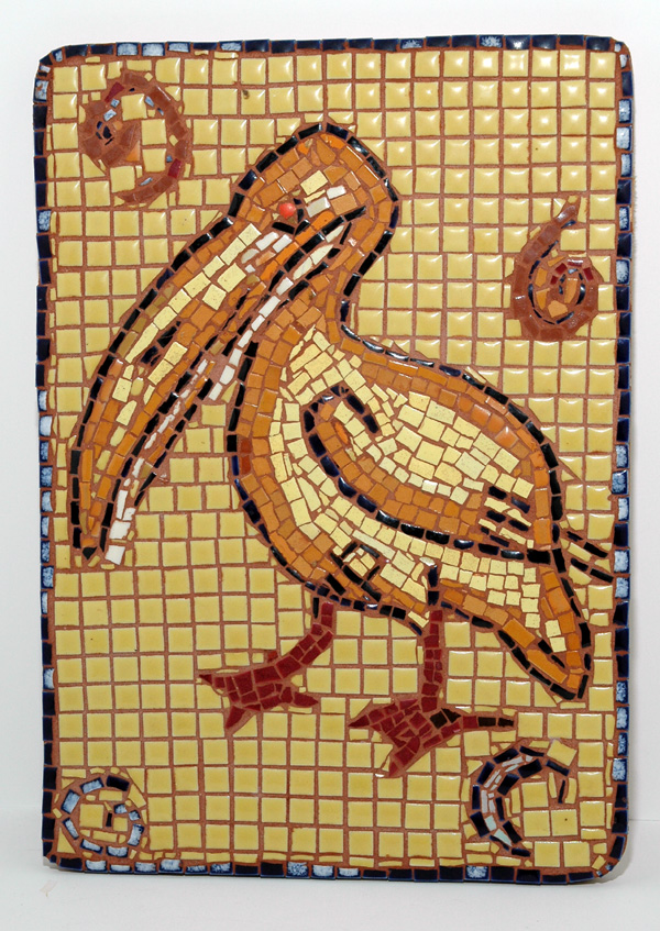 Mosaic of Ancient Pelican