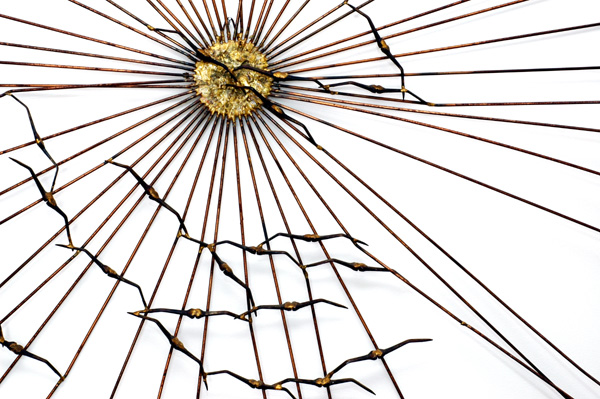 Radial Metal Wall Art