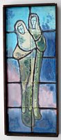 Framed Tile Art - old