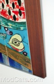 Still life framed ceramic tiles