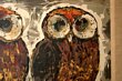 Three Wise Owls Painting