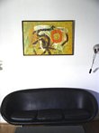 Abstract Oil on Canvas