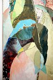 Vintage Abstract Oil on Canvas