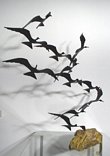 Bijan Metal Seagull Sculpture
