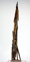 Brutal Bronze Floor sculpture