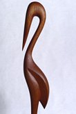 Chris traevare Danish Teak Bird Sculpture