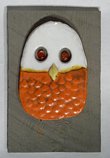 Ceramic Owl Plaque