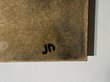 Enameled copper tile wall plaque