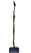 Modern Woman sculpture - Bronze