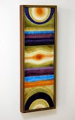 Framed Rainbow ceramic Tile