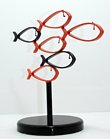 Modern School of fish Sculpture