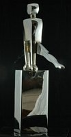 MOD Chrome Gymnast Sculpture