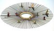 Metal Wall Art - Birds on Radial Ellipse