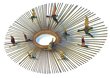 Metal Wall Art - Birds on Radial Ellipse