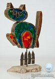 Jere 1963 Metal Art Cat Sculpture