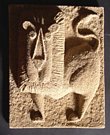 1972 Cast Lion Plaque