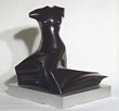 Lucite Nude Sculpture