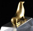 Loet Vanderveen Bronze Seal Sculpture