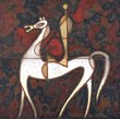 Man on Horse tiles - Panos Valsamakis