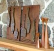 Turner Metal on Wood Wall Art Plaques