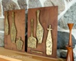 Turner Metal on Wood Wall Art Plaques
