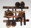 Welded steel metal wall Art
