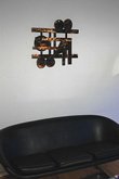 Welded steel metal wall Art