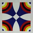 Nassos Daphnis Signed and Numbered 1973 Abstract Print