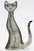 Large Lucite/Acrylic PAL Cat - Brazil