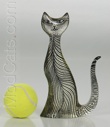 Lucite/Acrylic PAL Cat - Brazil