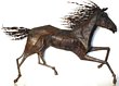 Jack Parks Running Horse Sculpture