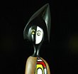 Painted Wooden Sculpture Figure