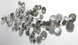 C Jere Chrome Raindrops Sculpture