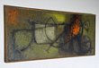 1968 Rogers Abstract Oil on Board