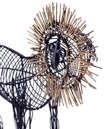 Metal Lion Sculpture