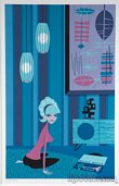 SHAG - 2003 - Blue Miles Serigraph print