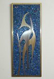 Sigi - Sigfrido Pineda mixed metal Wall Plaque
