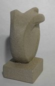 Sulking Man Sculpture