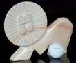 Lion Soap stone or Alabaster Sculpture