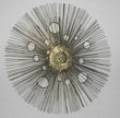 Large Sunburst Welded Metal Art