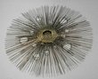 Large Sunburst Welded Metal Art