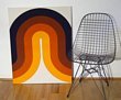 1970s Fabric Pop Art Wall Hangings